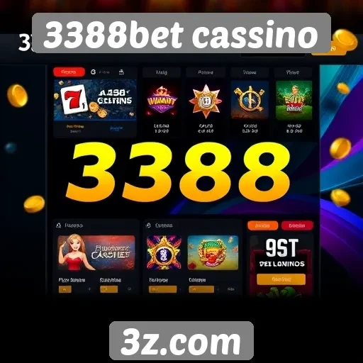 Interface do usuário do 3388bet cassino é intuitiva